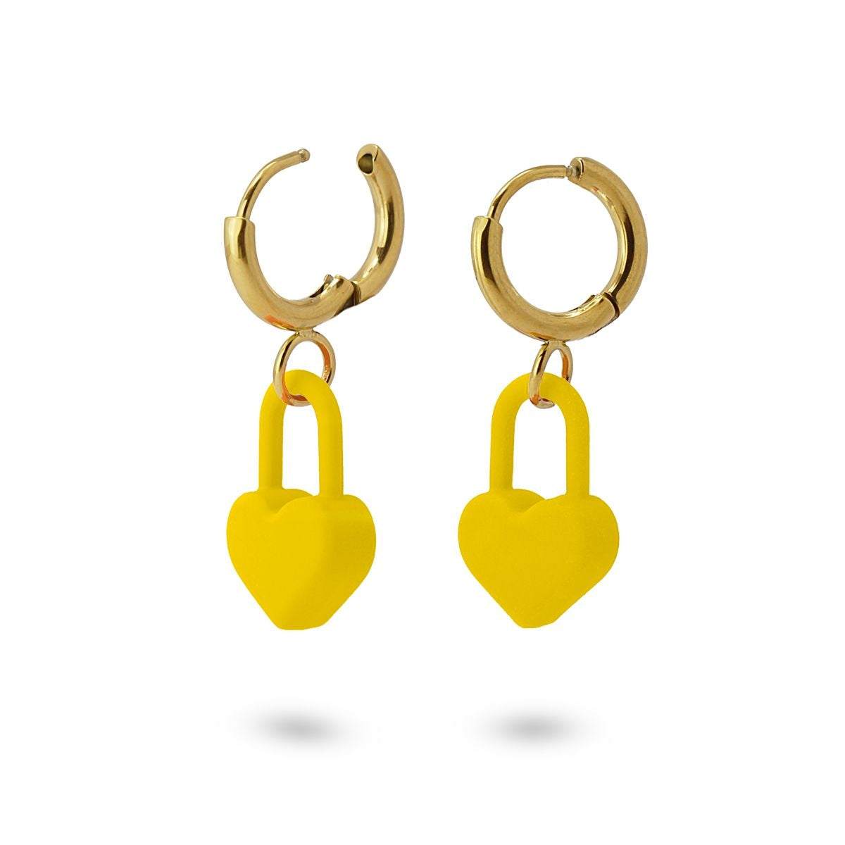 Mini aros Amor Amarillo Anartxy