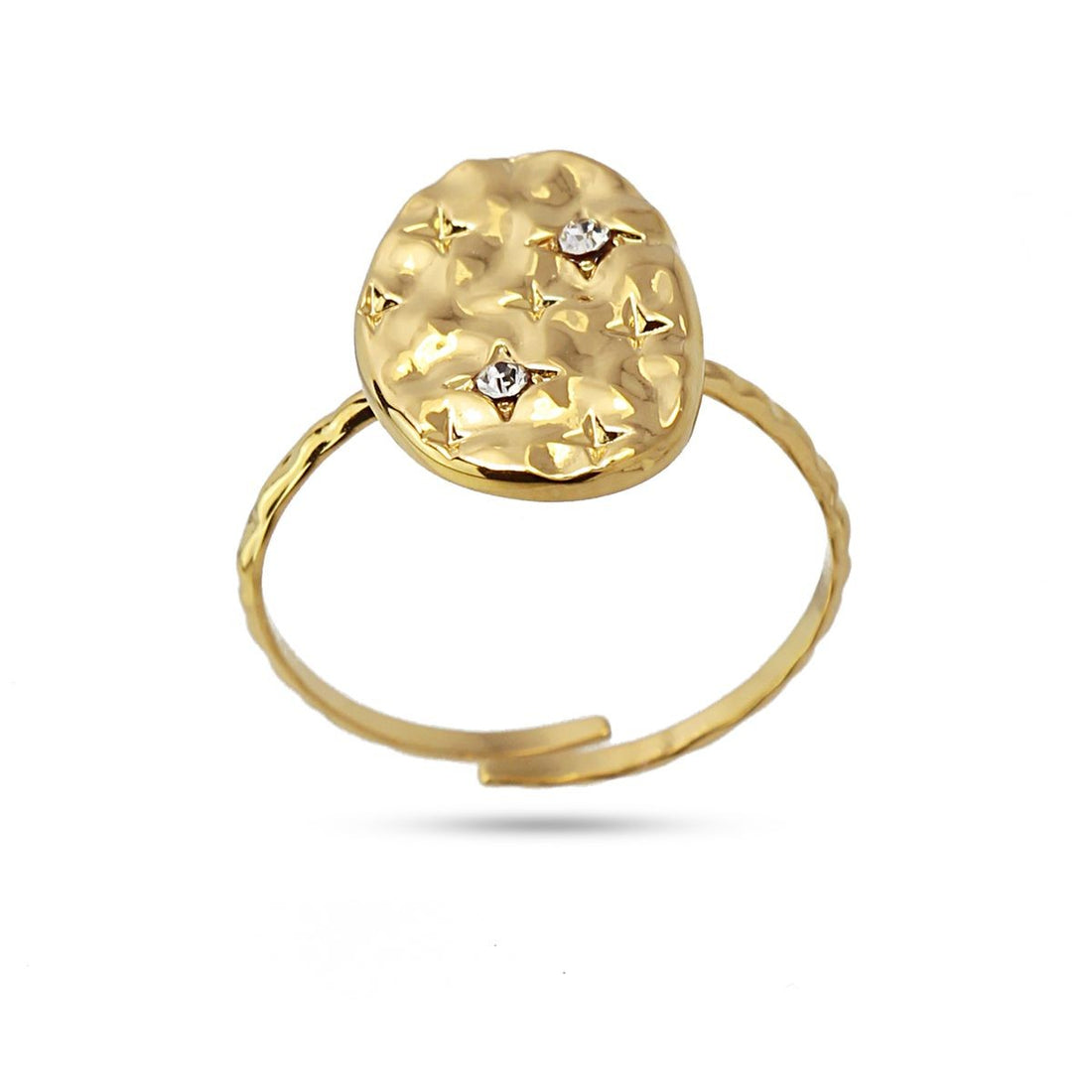 Anillo Antonina Dorado Anartxy