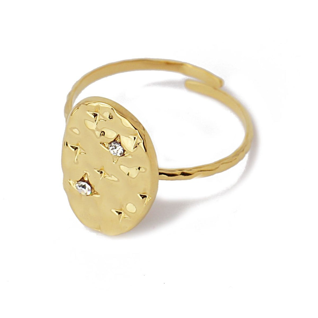 Anillo Antonina Dorado Anartxy