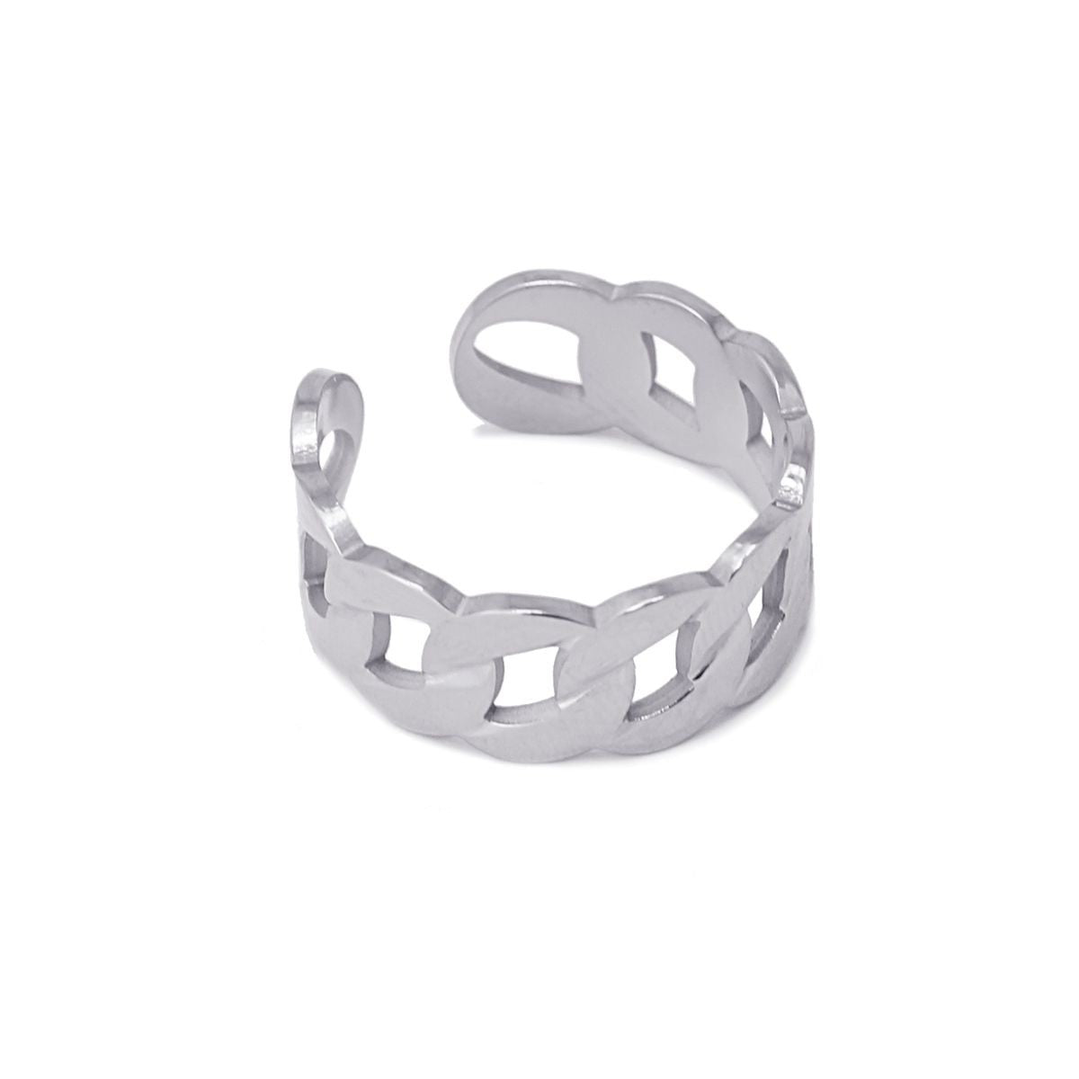 Anillo Sabiñe Plateado Anartxy