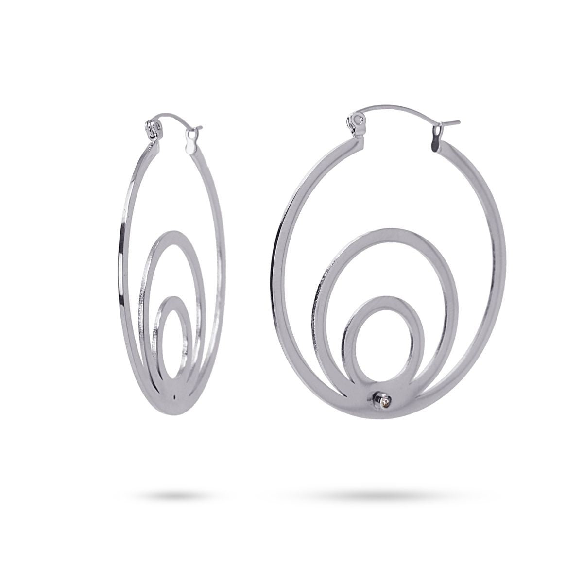 Aros Jaspe Plateado Anartxy