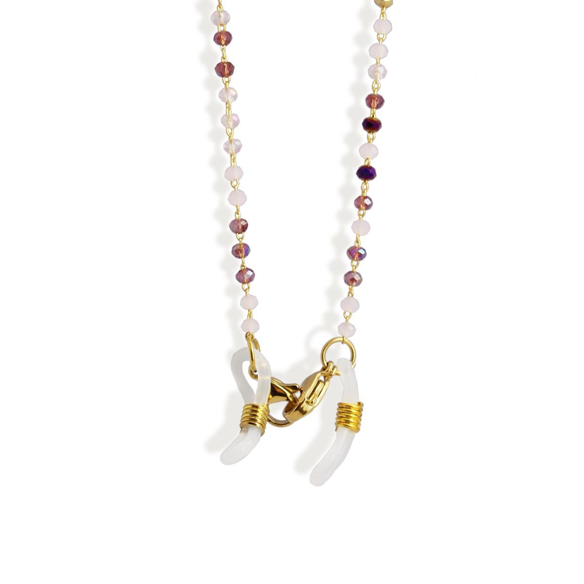 cadena multifunción acero cristal anartxy 3mm