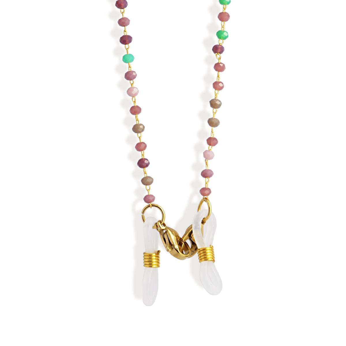 cadena multifunción cristal color anartxy 3mm
