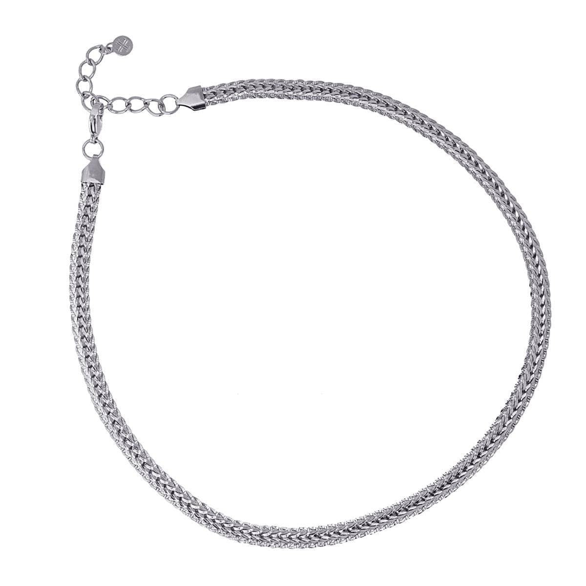 Collar Jacobo Plateado Anartxy