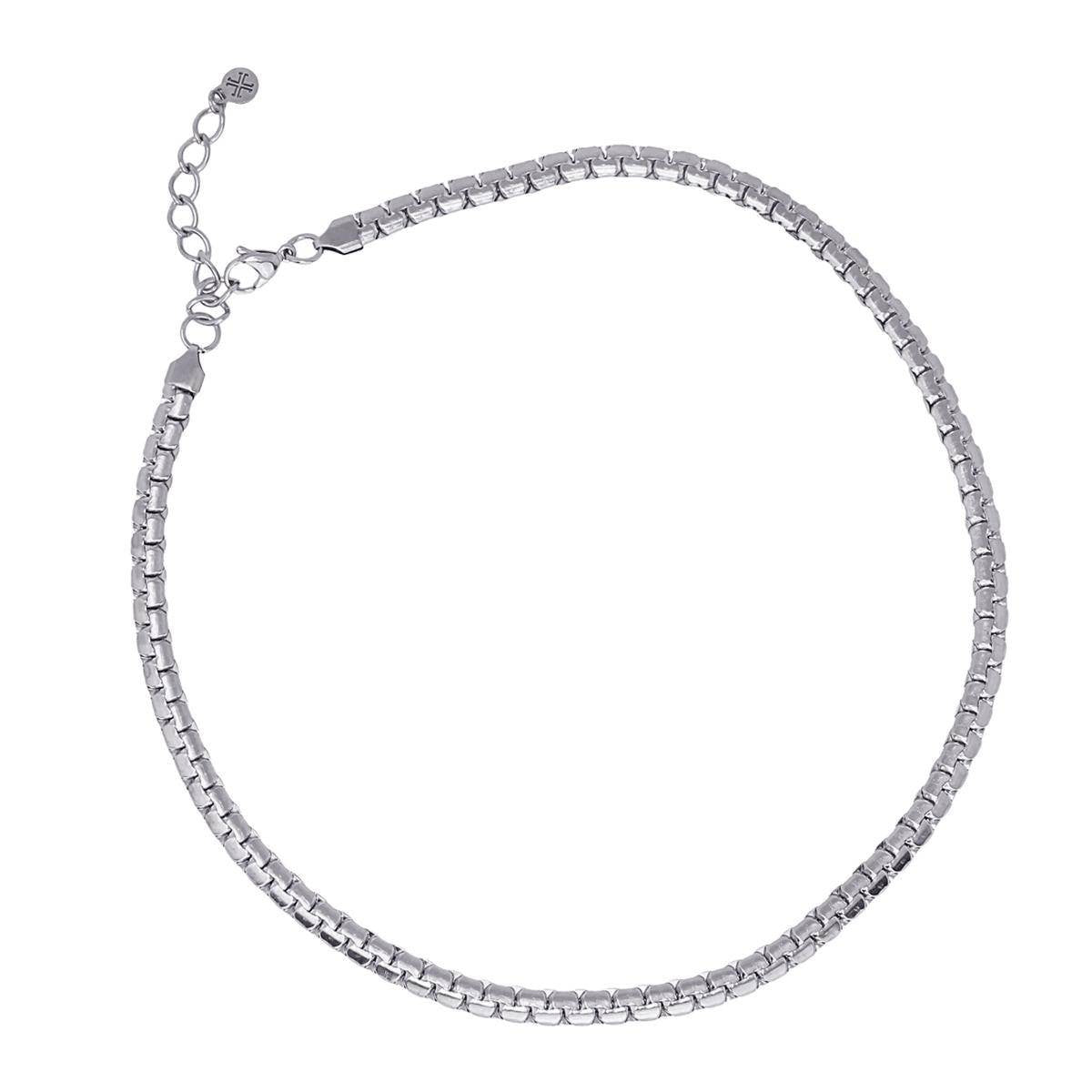 Collar Enrique Plateado Anartxy