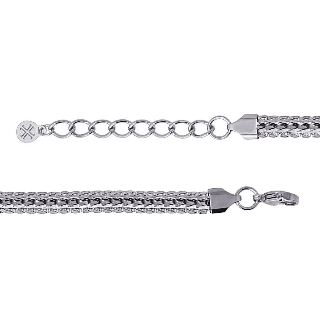 Pulsera Ernesto Plateado Anartxy