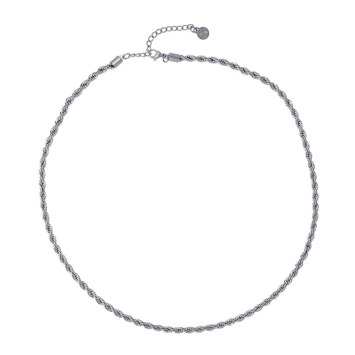 Collar Mario Plateado Anartxy