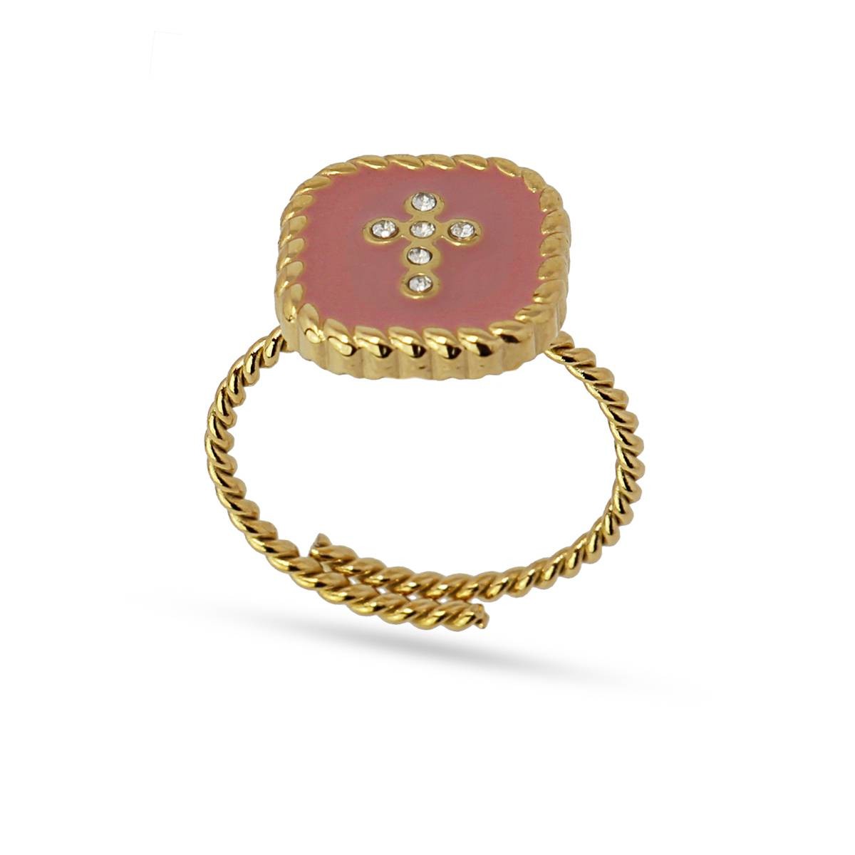 Anillo Jaya Rosa Anartxy