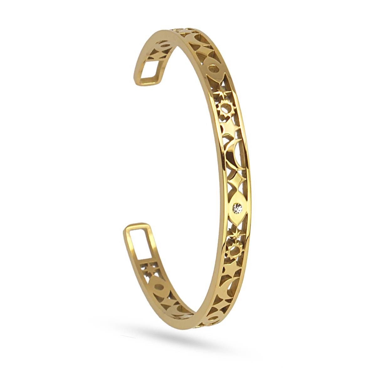 Pulsera Noche Dorado Anartxy