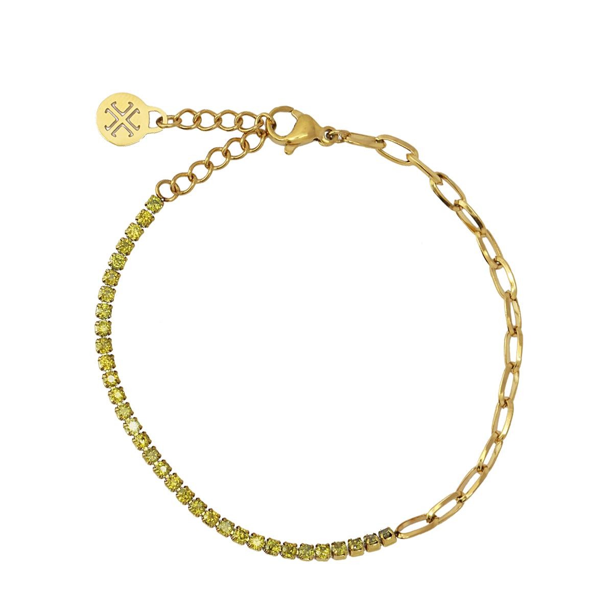 Pulsera Brillo Verde Anartxy