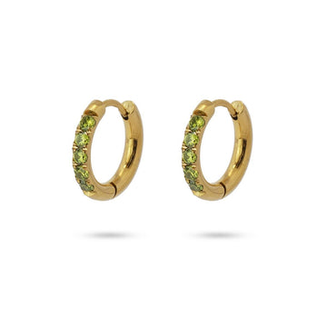 Mini aros Brillo Verde Anartxy