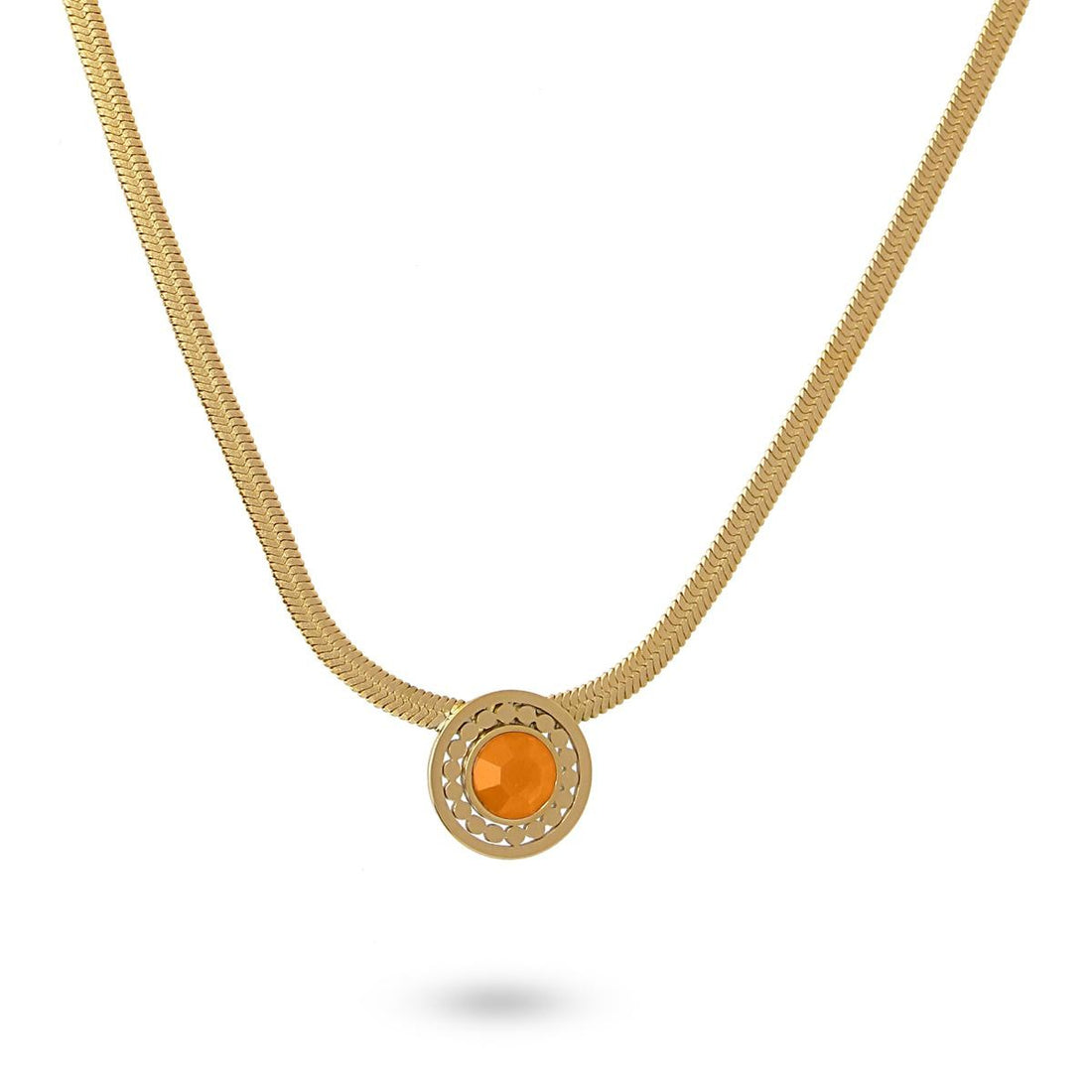 Collar Romero Naranja Anartxy