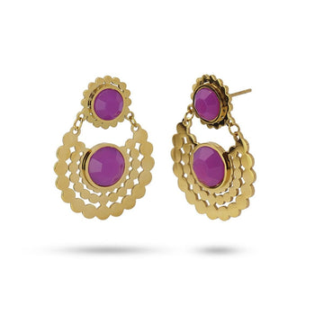 Pendientes Aloe Morado Anartxy