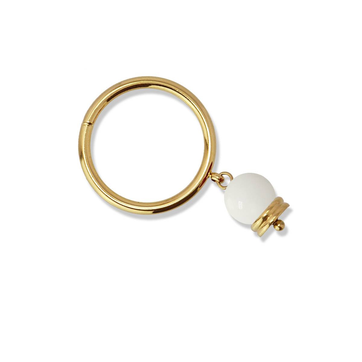 Anillo Campanilla Blanco Anartxy