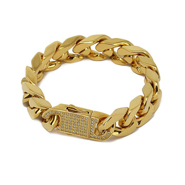 Pulsera Adam 18 cm Dorado Anartxy