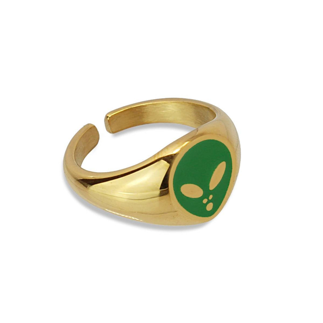 Anillo Alien Verde Anartxy