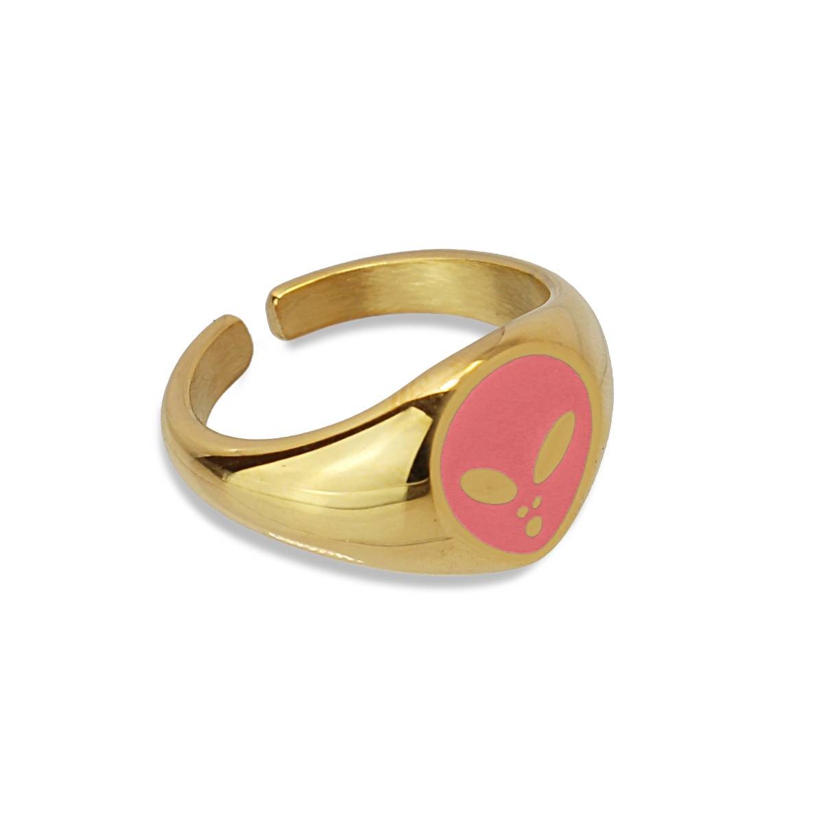 Anillo Alien Rosa Anartxy