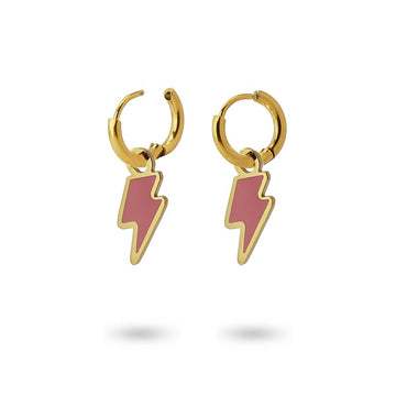 Mini aros Rayo Rosa Anartxy