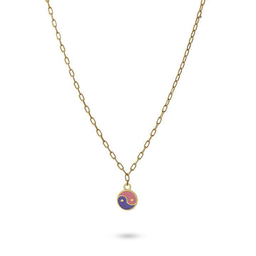 Collar Yin-yang Morado Anartxy
