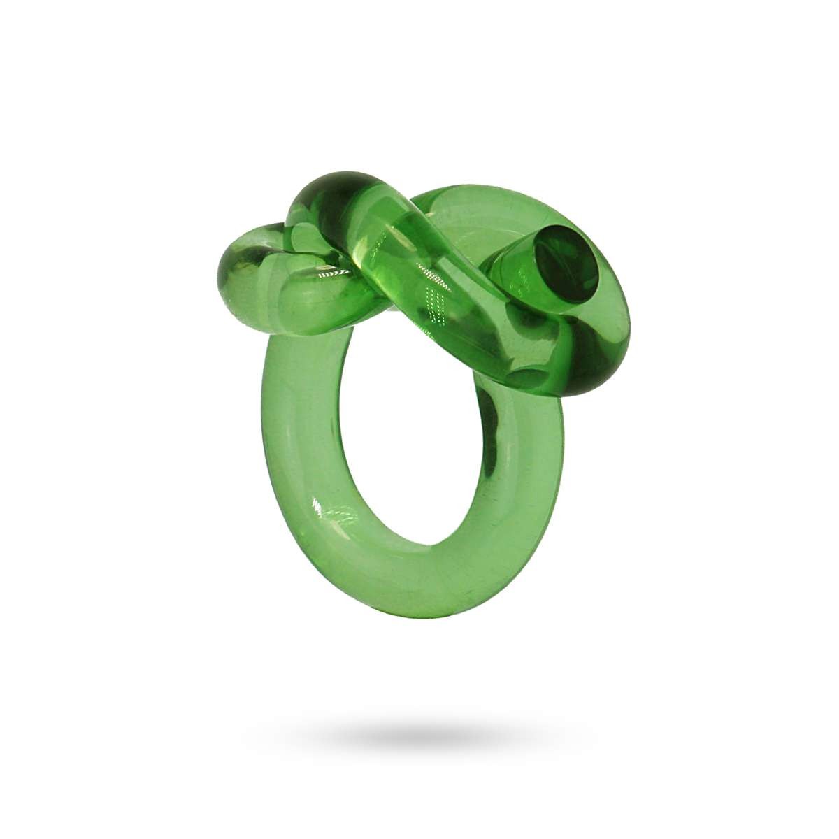 Anillo Lazo Verde Anartxy