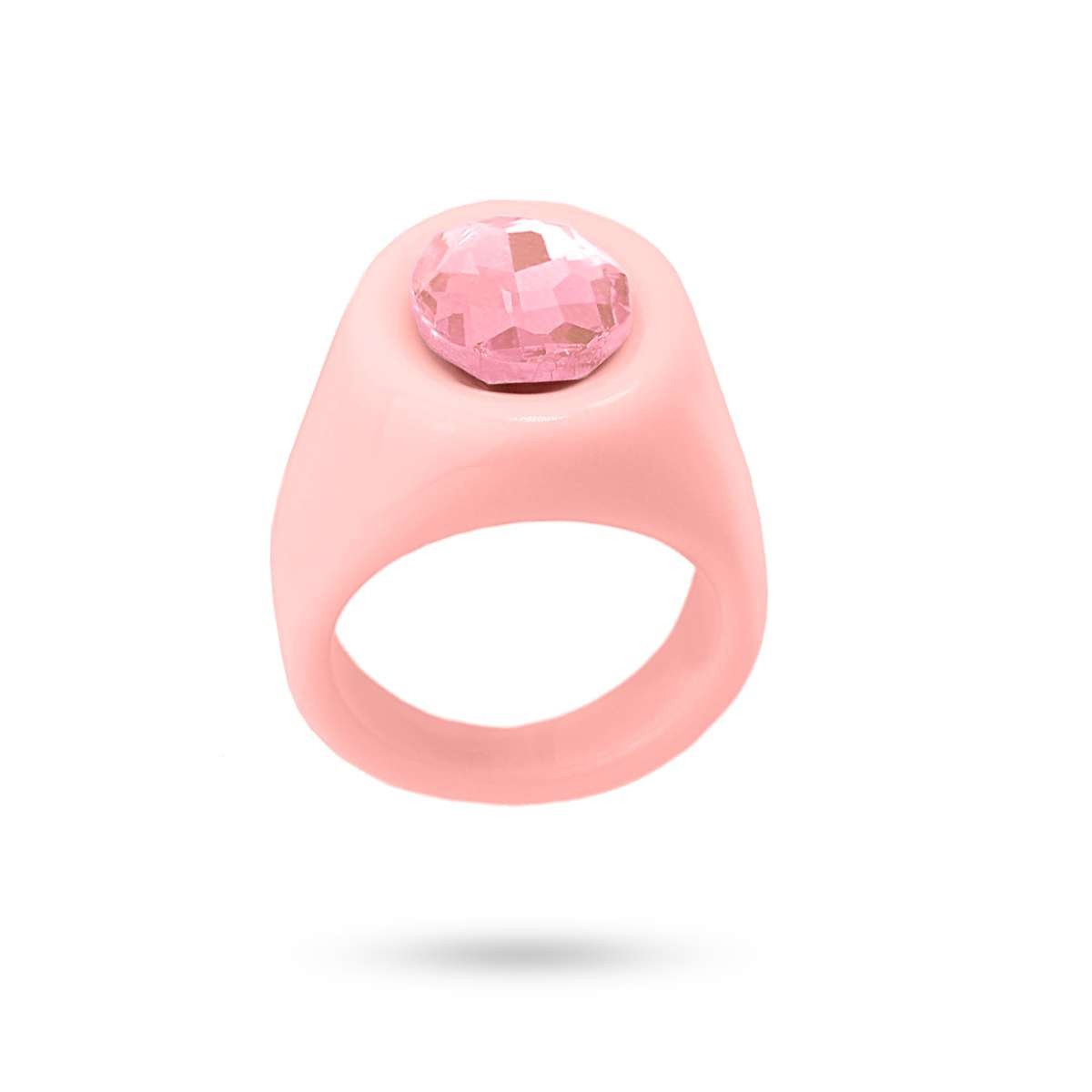 Anillo Gema Rosa Anartxy