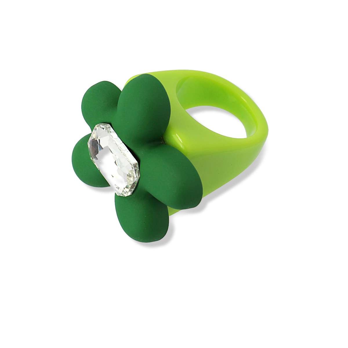 Anillo Flora Verde Anartxy