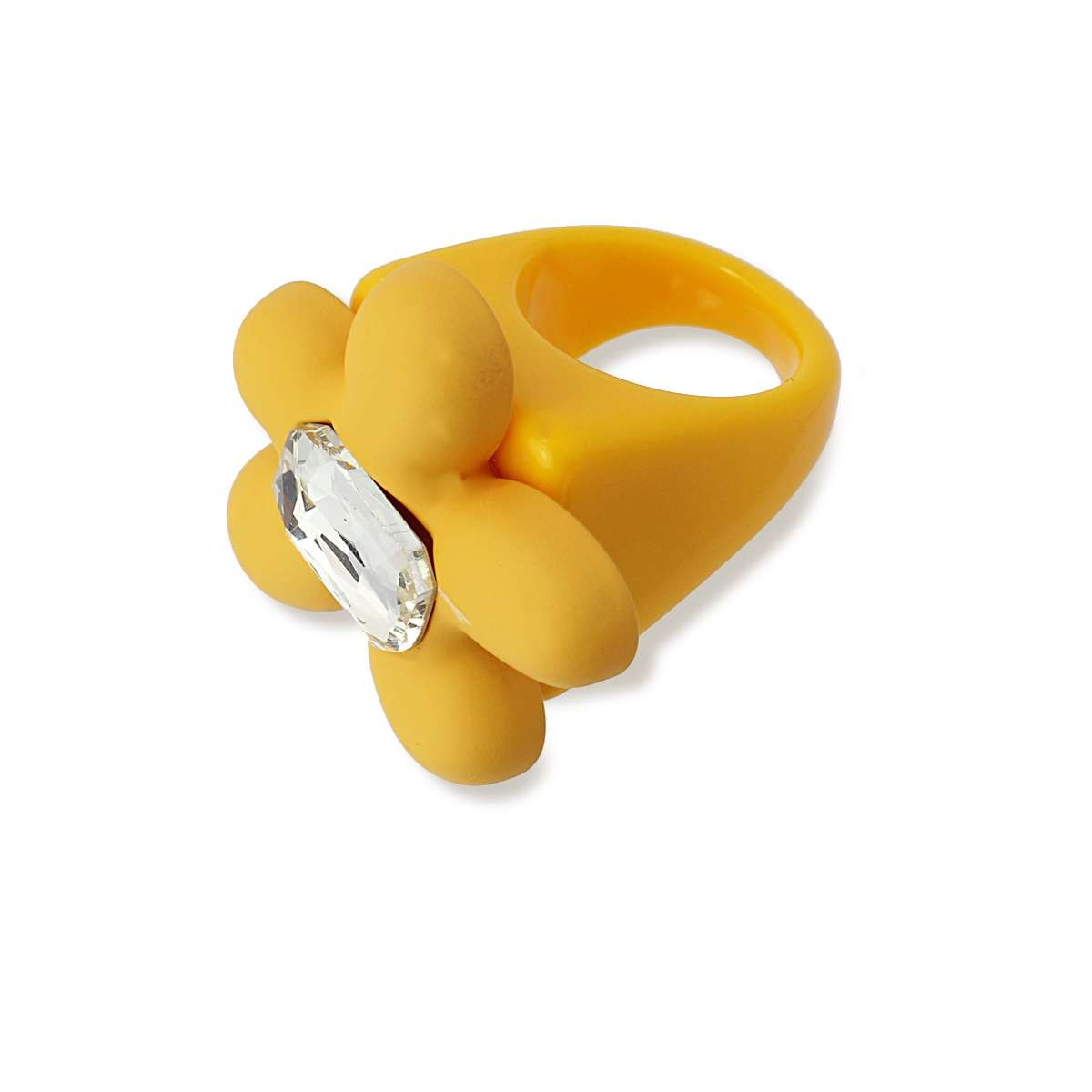Anillo Flora Amarillo Anartxy