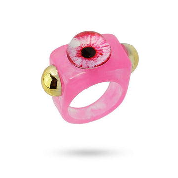 Anillo Ojo de Dragón Rosa Anartxy