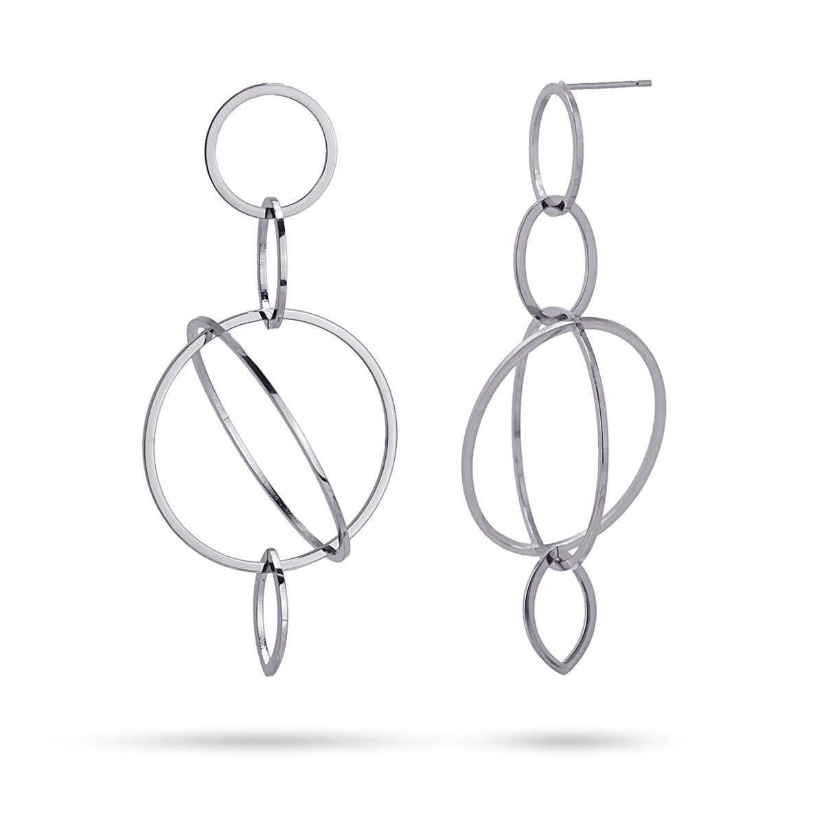 Pendientes Douglas Plateado Anartxy
