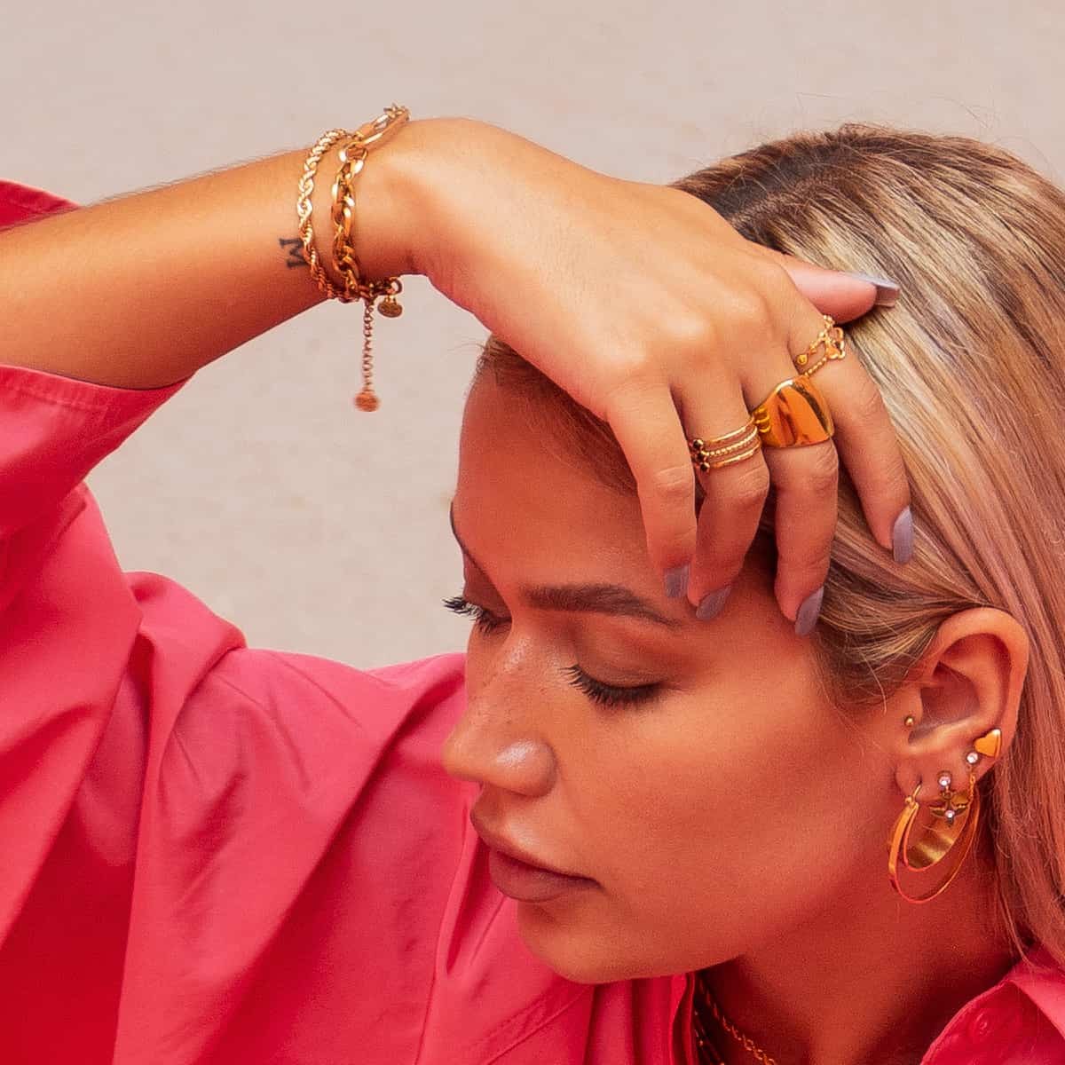 Pulsera Mario Dorado Anartxy