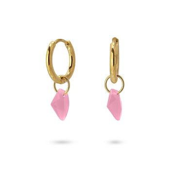 Mini aros Jacaranda Rosa Anartxy