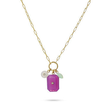 Collar Petunia Morado Anartxy