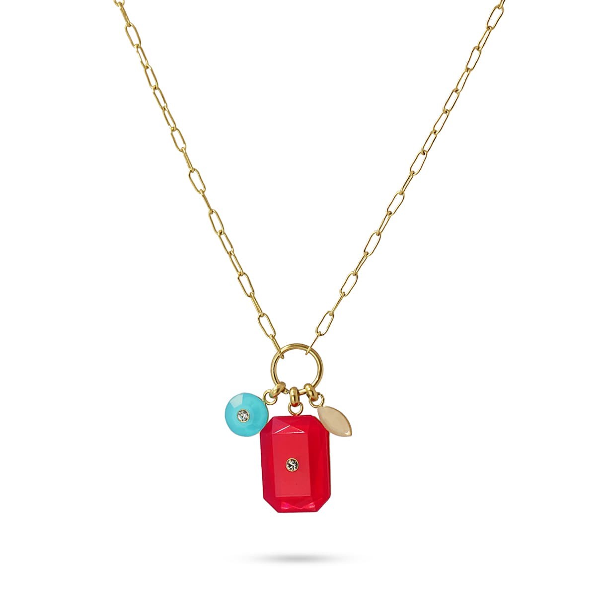 Collar Petunia Rojo Anartxy
