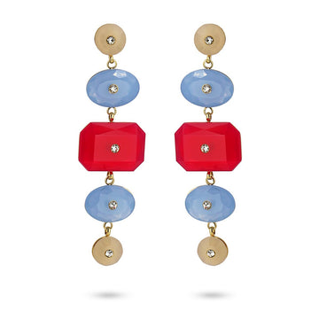 Pendientes Gladiolo Rojo Anartxy