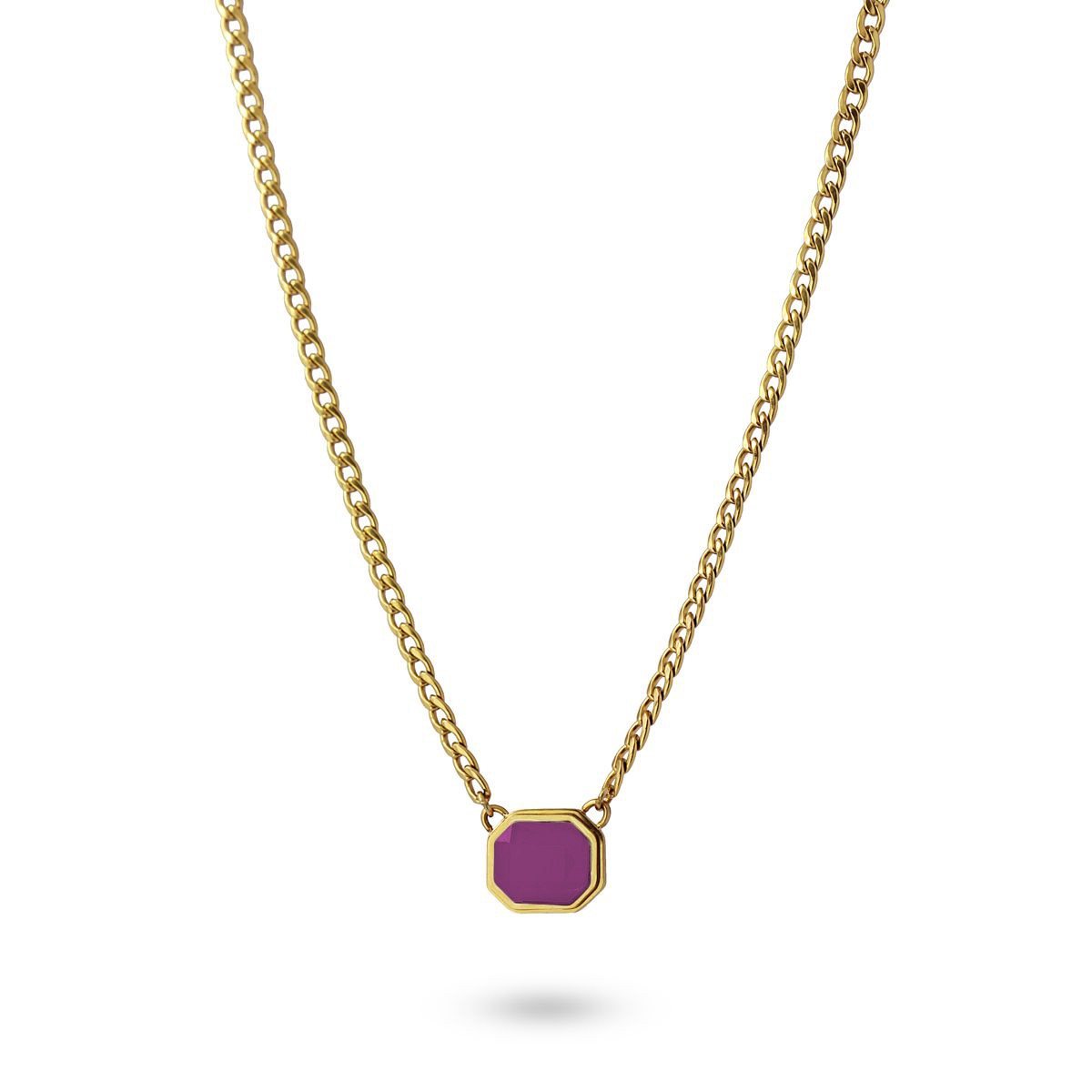 Collar Helecho Morado Anartxy