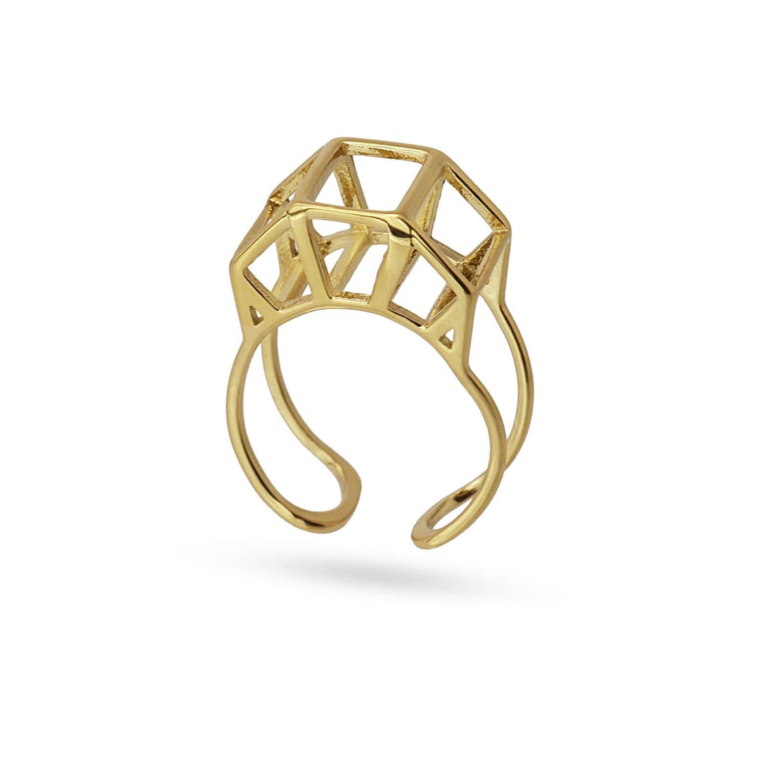 Anillo Andorra Dorado Anartxy