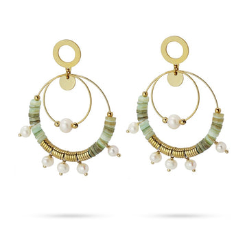 Pendientes Muga Verde Anartxy