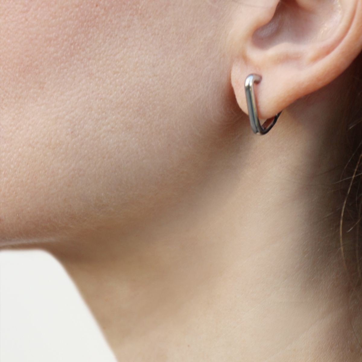 Aros Fedra Plateado Anartxy