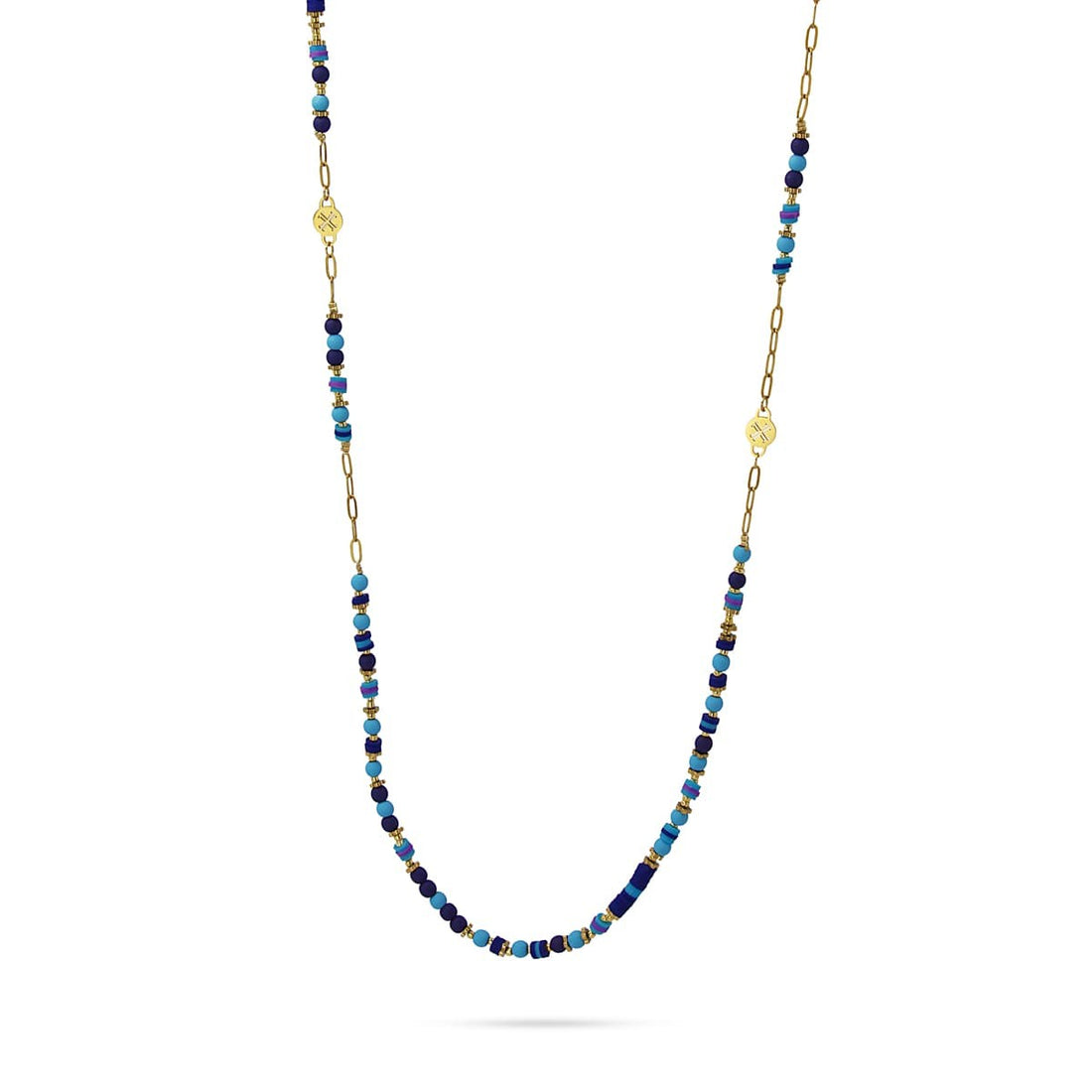 Collar largo Iriri Azul Anartxy