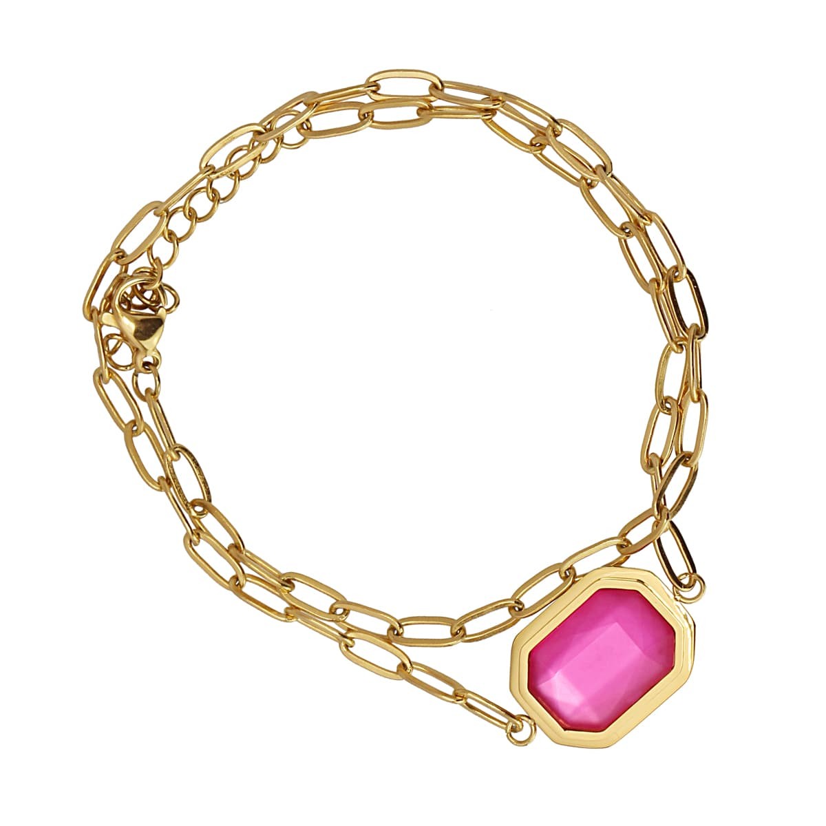 Pulsera Adelfa Rosa Anartxy