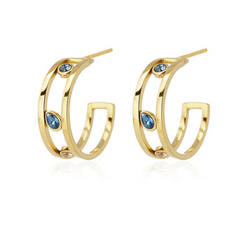Pendientes Ogma Azul Anartxy