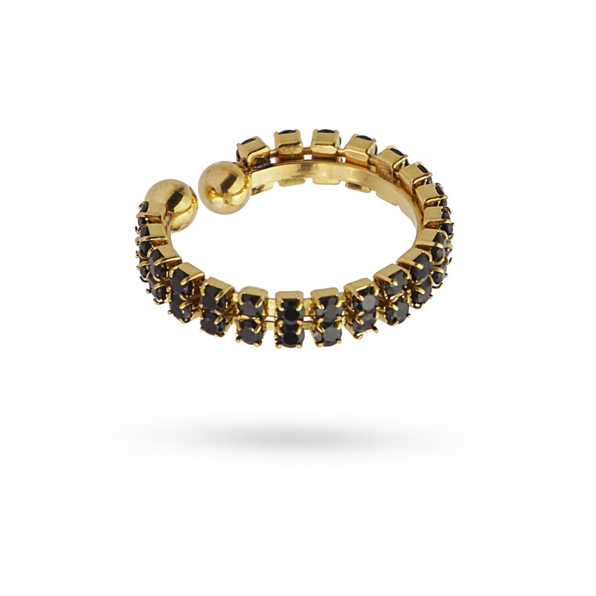 Anillo Neptuno Negro Anartxy