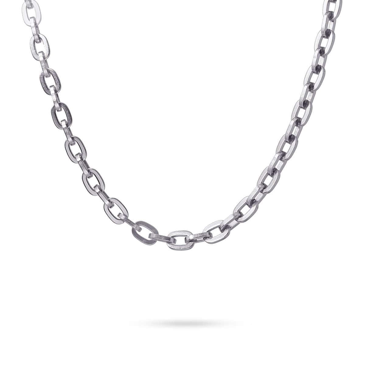 collar acero eslabones hombre