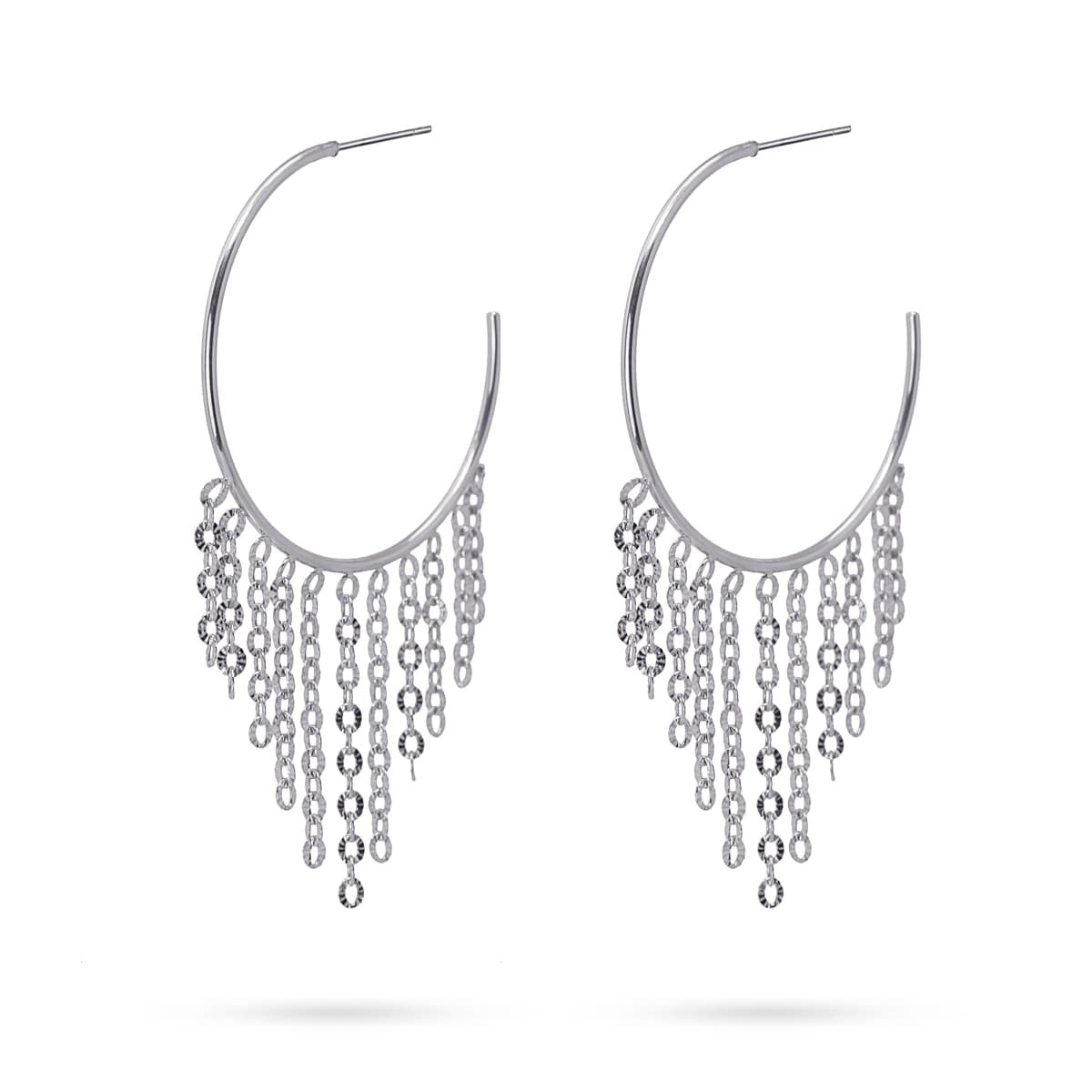 Aros Acalia Plateado Anartxy