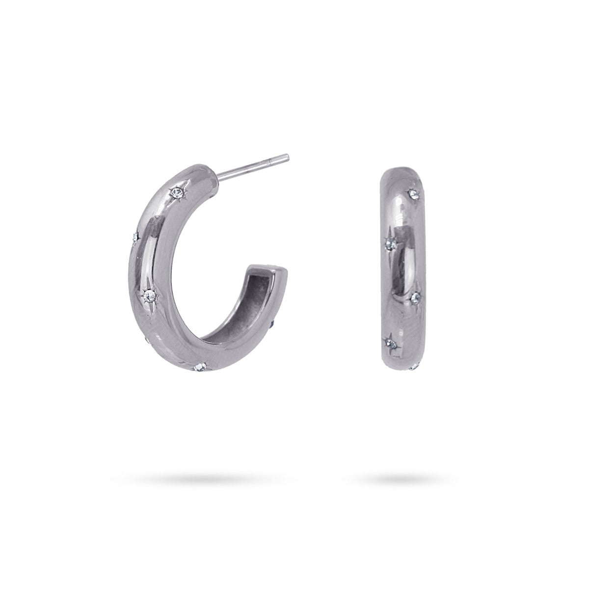 Aros Ivet Plateado Anartxy