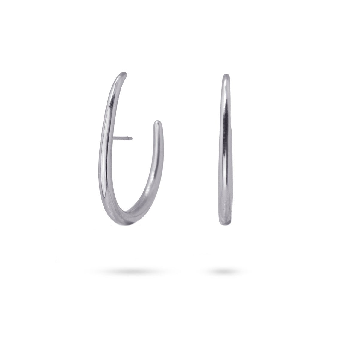 Aros Gina Plateado Anartxy