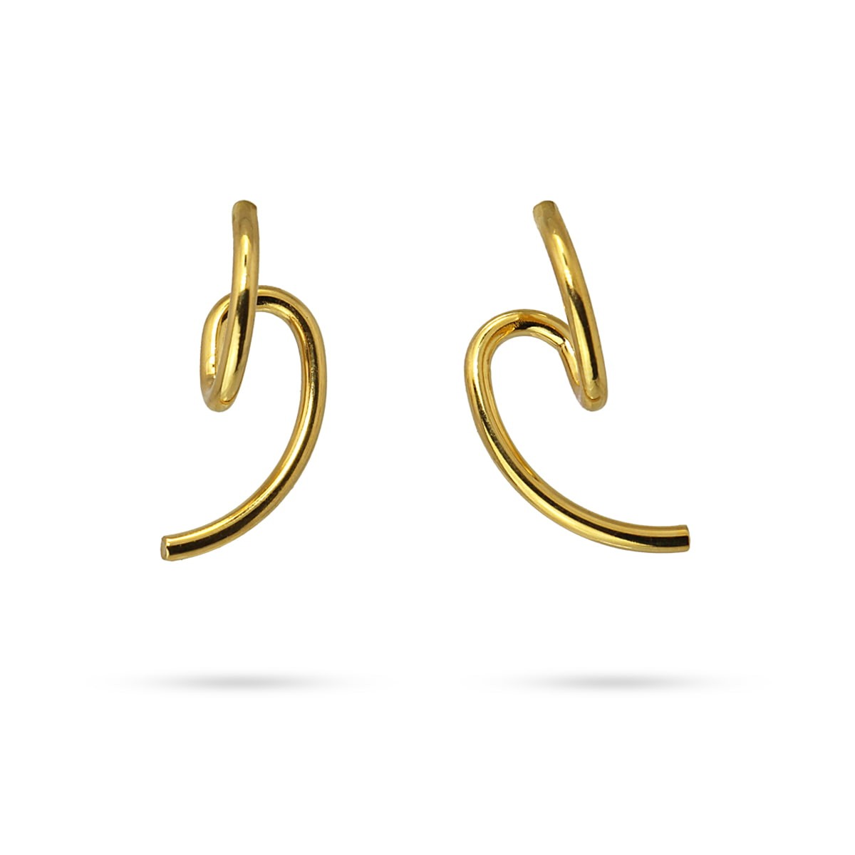 Pendientes Gia Dorado Anartxy