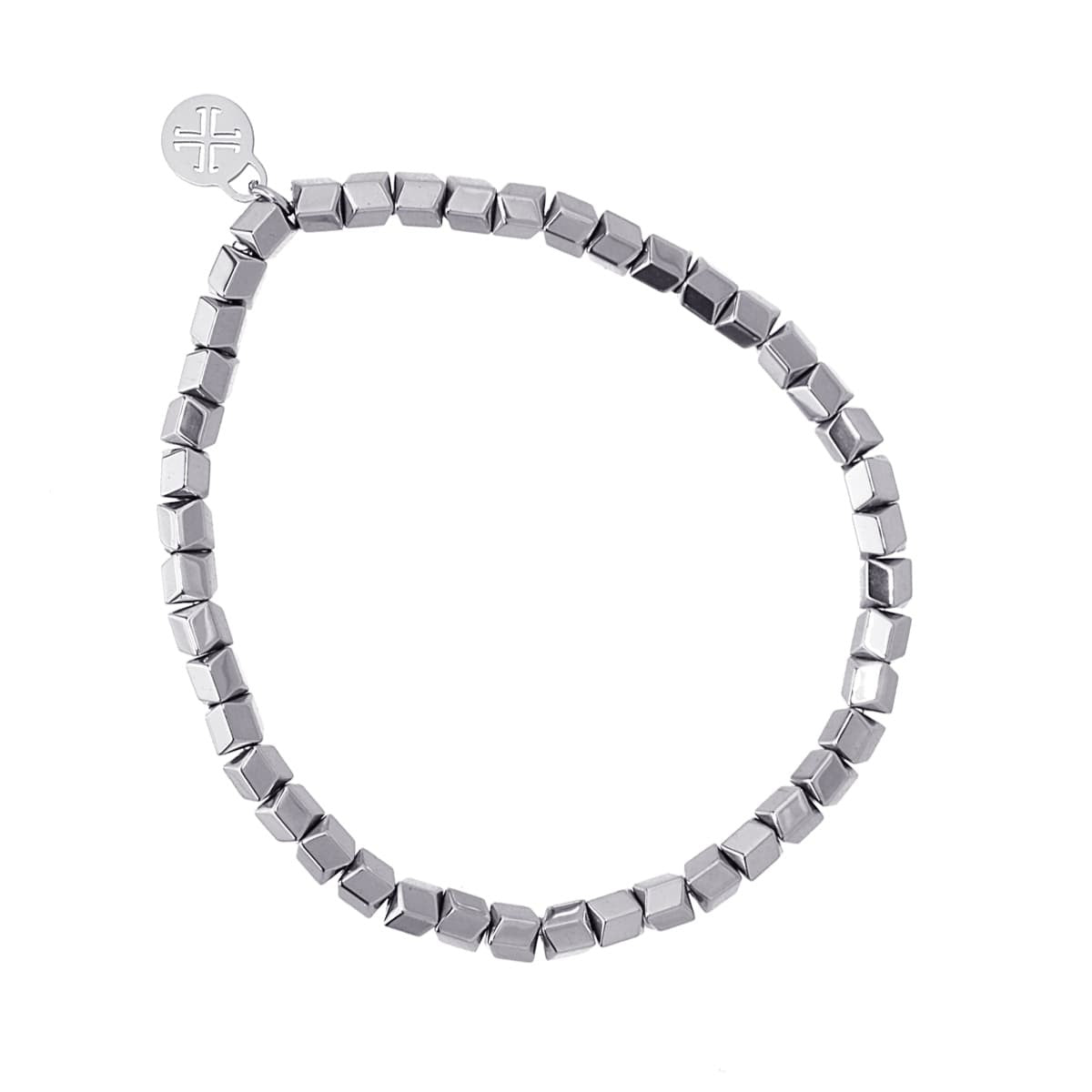 Pulsera Hematita Plateado Anartxy
