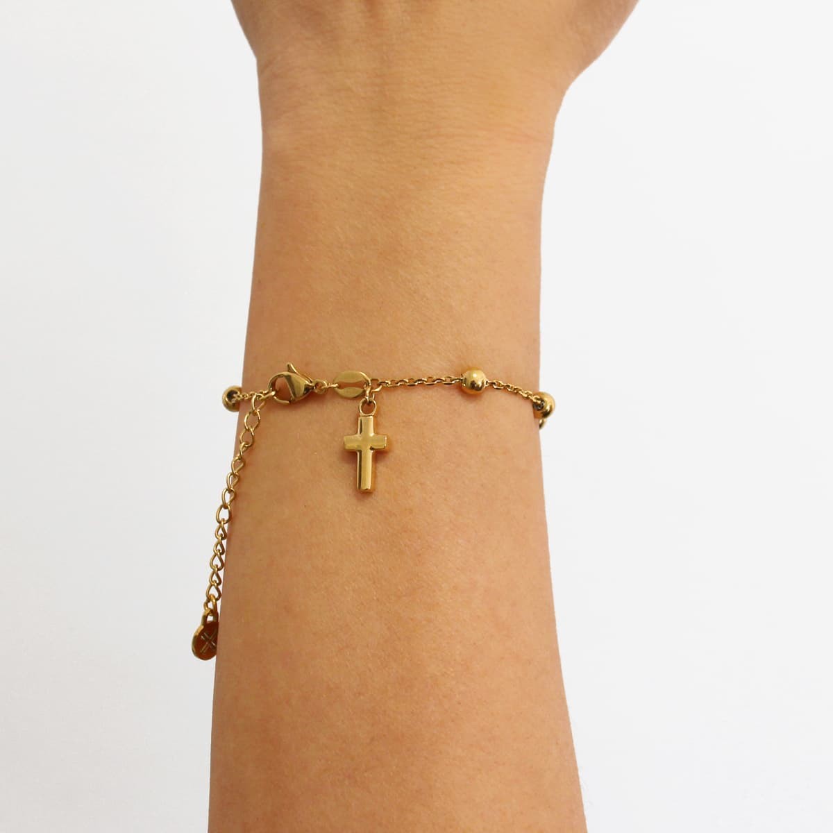 Pulsera cruz BPU612 anartxy