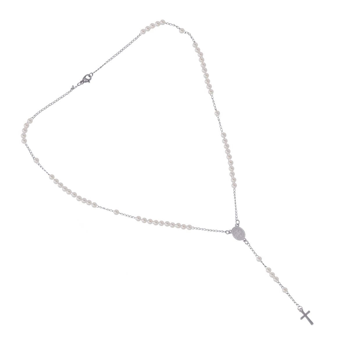 Collar rosario BCO523pl